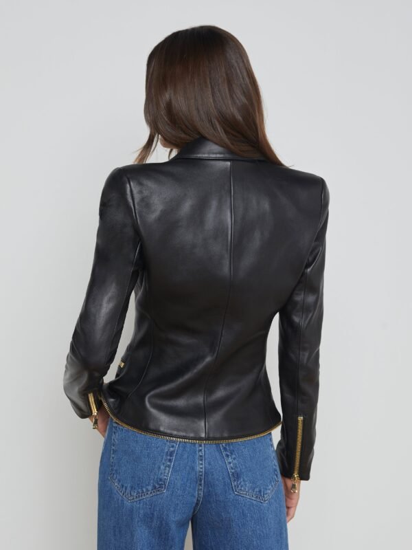 Ottilie Leather Blazer