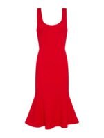 Bisous Flared Midi Dress